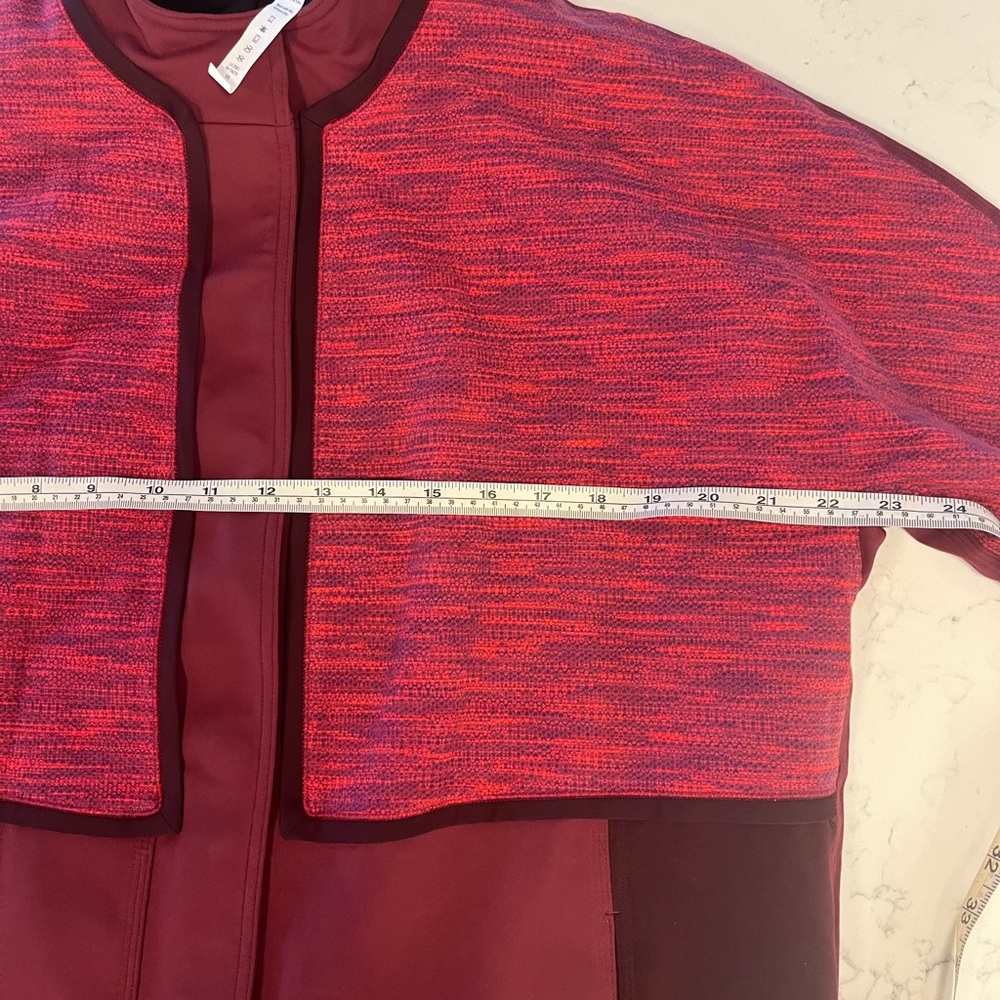 NWT Lululemon Women's Cocoon Car Coat - Burgundy Size Medium RARE FIND - Picture 10 of 12